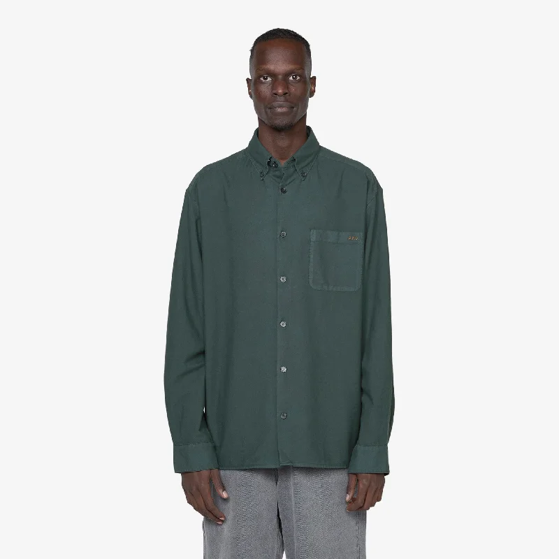 Mateo Logo Shirt Dark Green