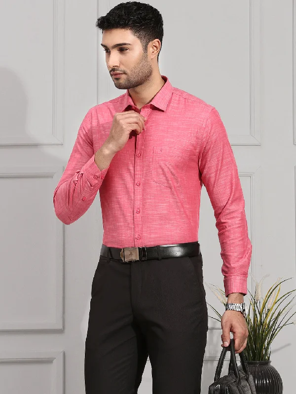 Men 100% Cotton Pink Shirt CL2 GT1