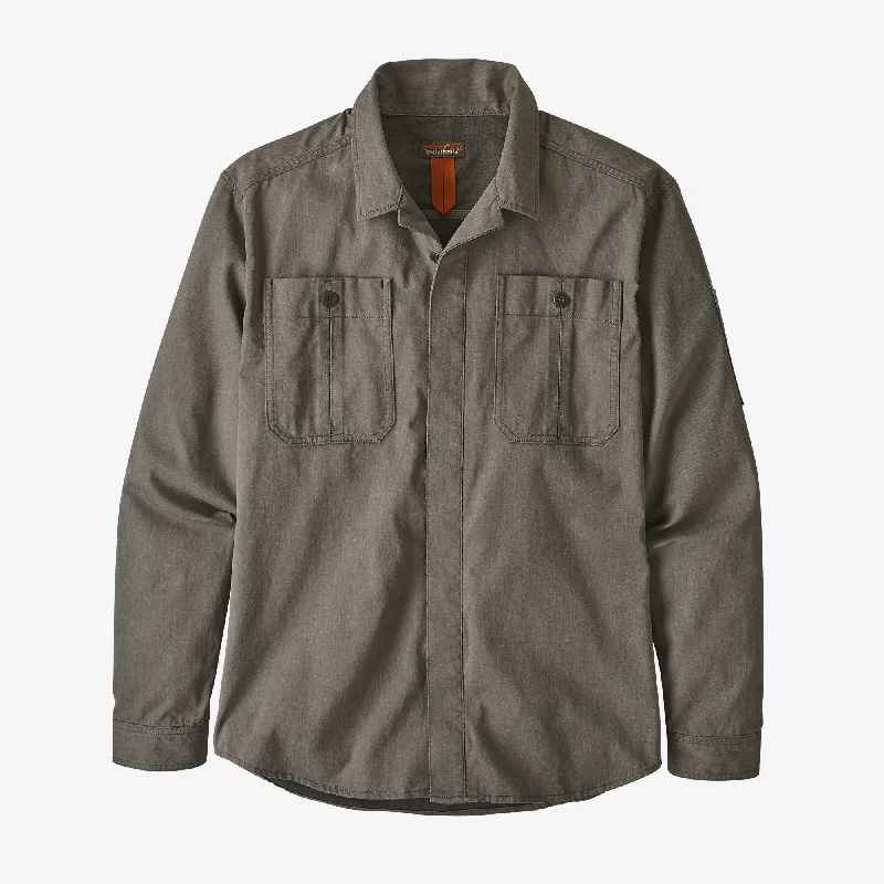 Men's Long Sleeve Shop Shirt