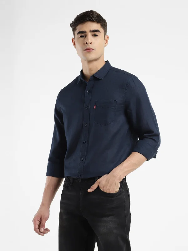 Men's Solid Slim Fit Shirt