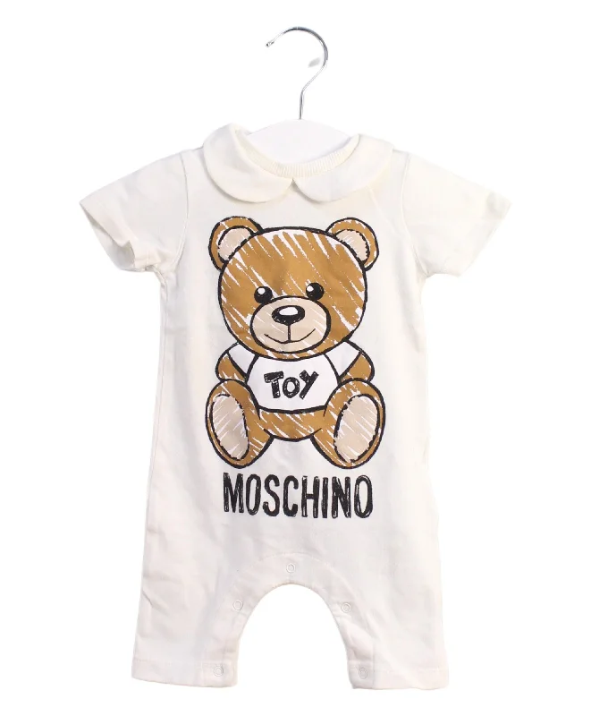 Moschino Short Sleeve Jumpsuit 0-3M