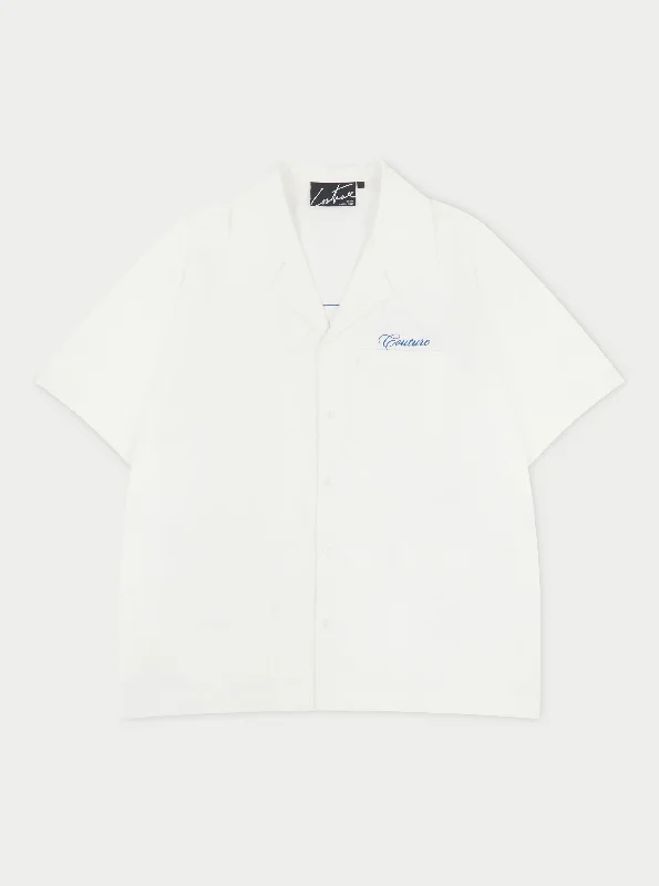 MULTI GRAPHIC MEMBERS ONLY SHIRT - OFF WHITE