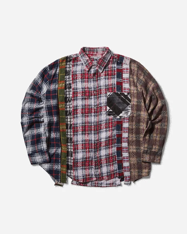 7 Cuts Flannel Shirt Multicolor