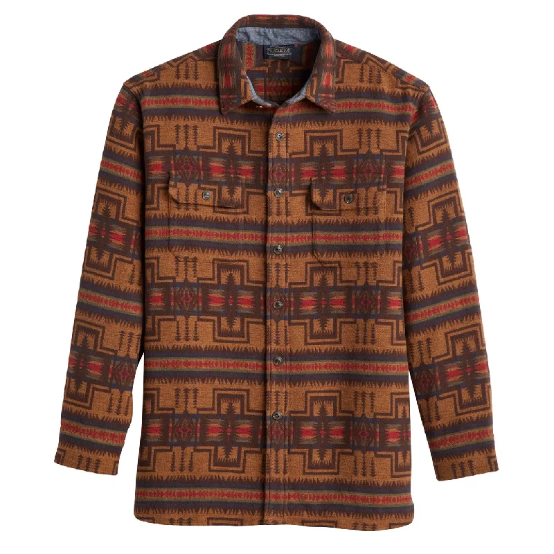 Pendleton Driftwood LS Shirt Harding Gold / Navy