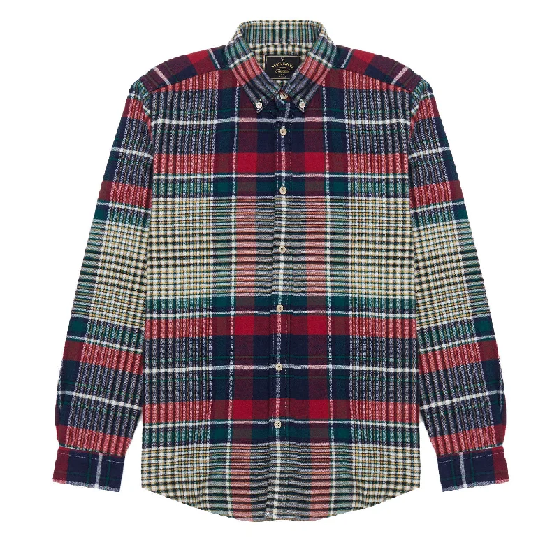 Portuguese Flannel Button Down Tolly Shirt Red / Blue / Green