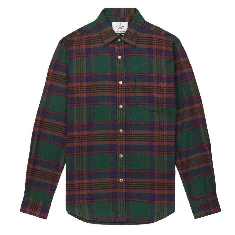 Portuguese Flannel Otton Shirt Green / Red / Blue / Orange