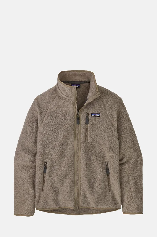 Retro Pile Jacket Seabird Grey