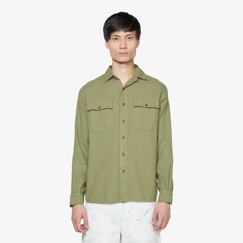 Sahara Longsleeve Sport Shirt Sage Olive