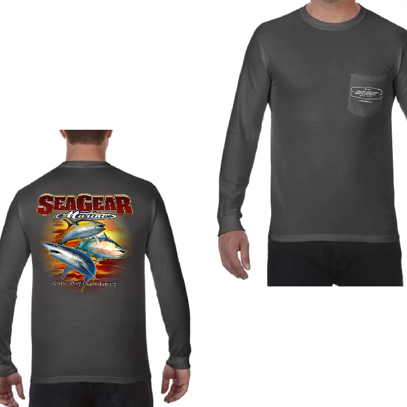 Sea Gear - 3 Fish Long Sleeve