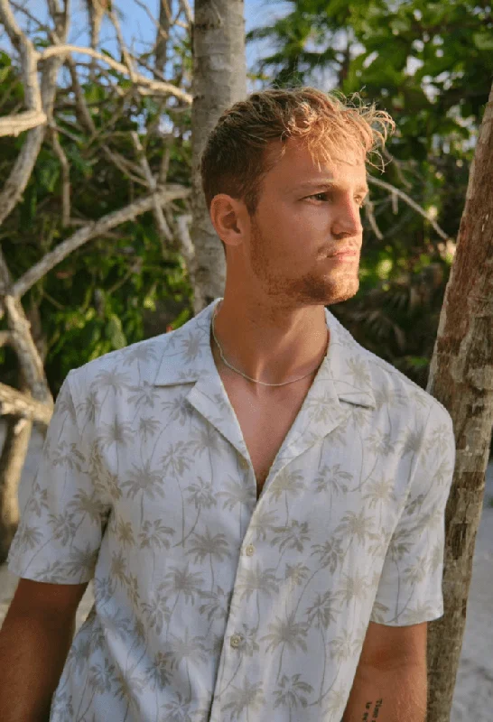 The Thomas Hemp Blend Palm Tree Shirt