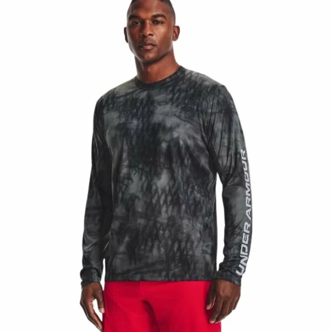 Under Armour- Men's Iso-Chill Shorebreak Camo Long Sleeve