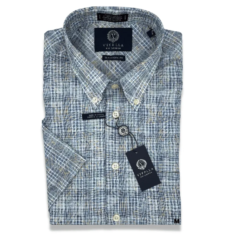 Viyella Short Sleeve Sport Shirt - 558353