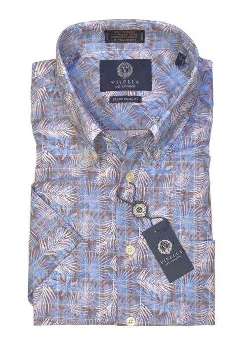 Viyella Short Sleeve Sport Shirt - 650344 9100