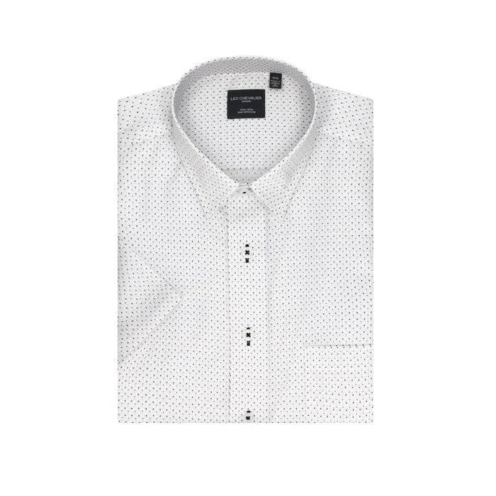 Leo Chevalier Short Sleeve Sport Shirt Tall Sizes - 620360/QT 1300